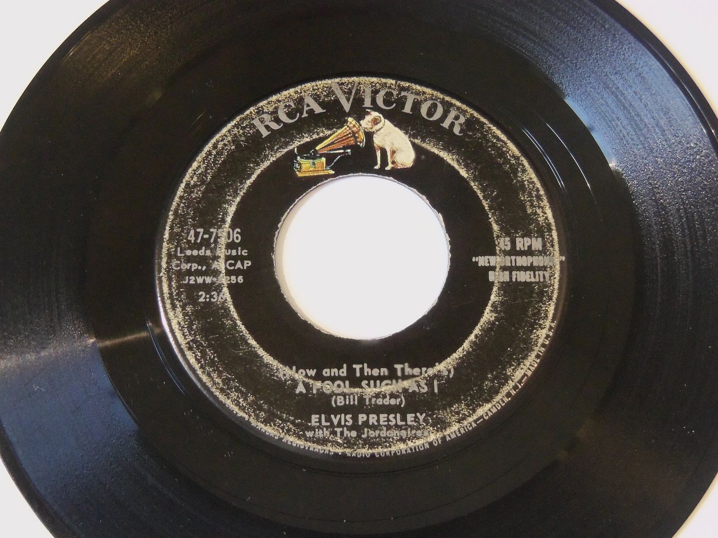 Elvis Presley - Now And Then There's A Fool Such As I / I Need Your Love Tonight) Album