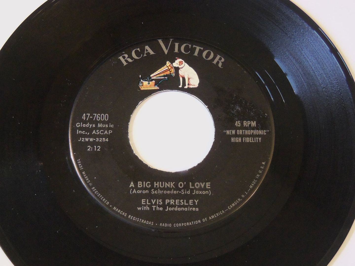 Elvis Presley - A Big Hunk O' Love / My Wish Came True