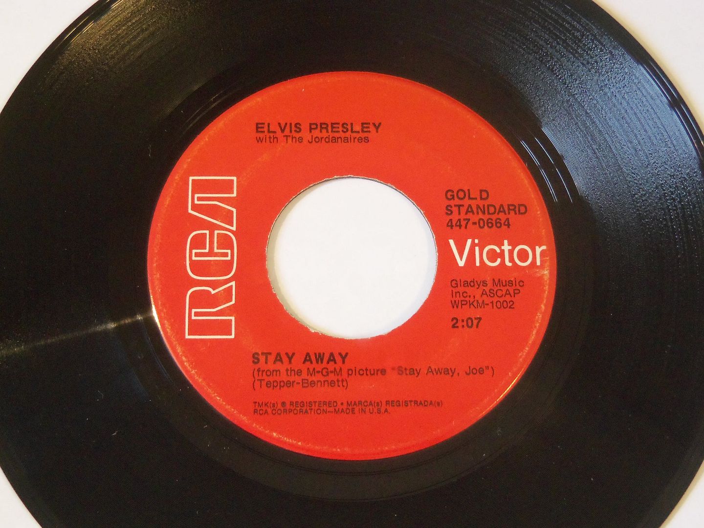 Elvis Presley - U.s. Male / Stay Away
