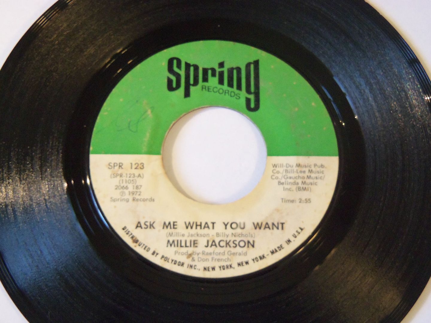 Millie Jackson - Ask Me What You Want / I Just Can't Stand It