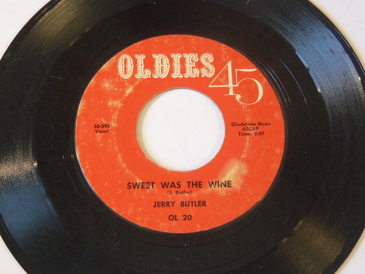 Jerry Butler - Sweet Was The Wine / For Your Precious Love