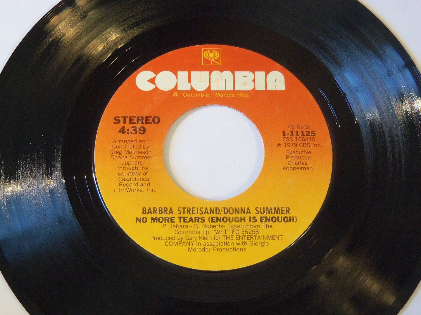 Barbra Streisand & Donna Summer - No More Tears (enough Is Enough / Wet)