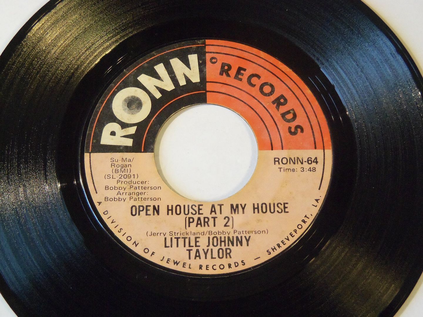 Open House At My House Part 1 / Part 2 - Little Johnny Taylor