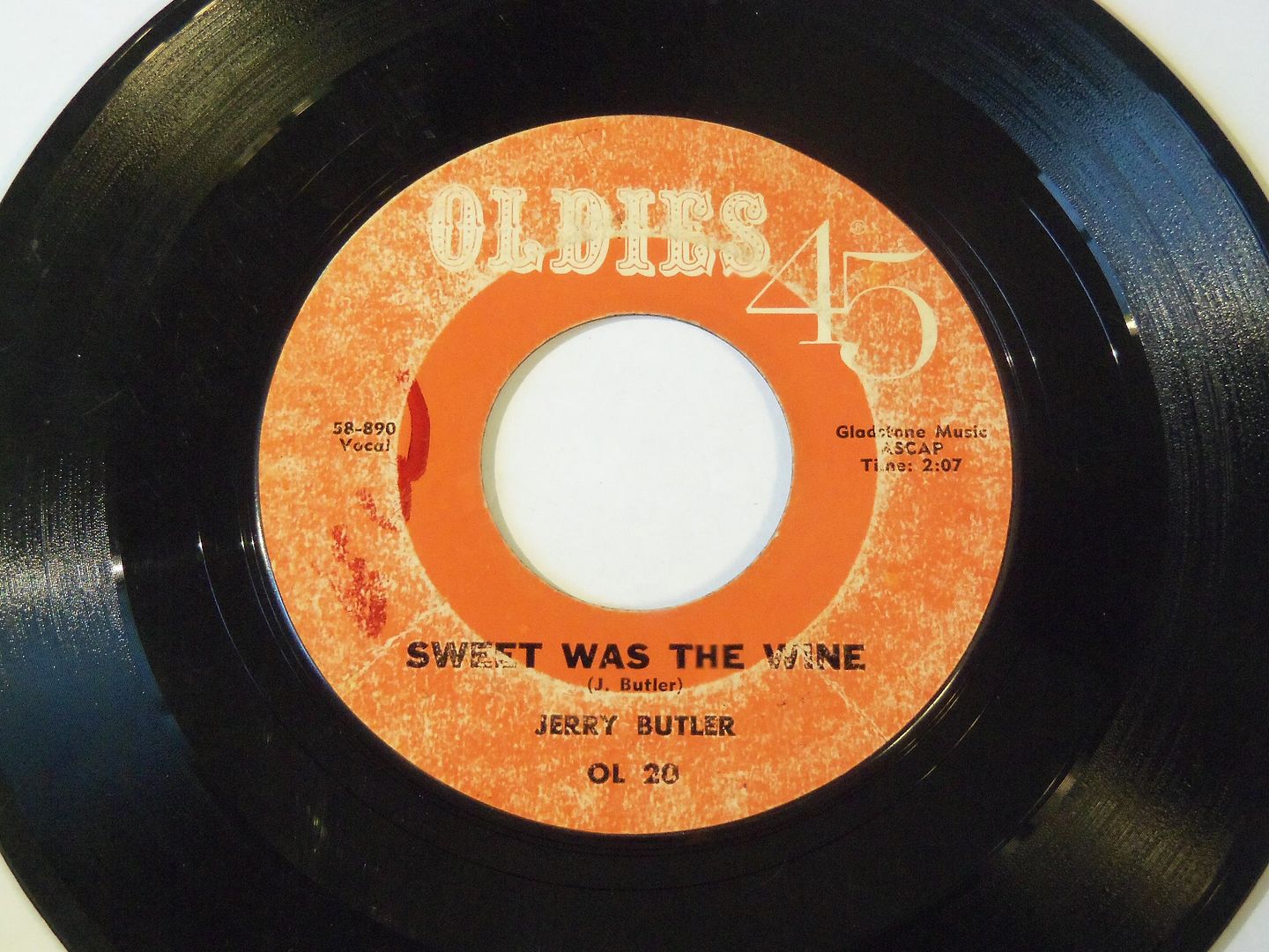 Sweet Was The Wine / For Your Precious Love - Jerry Butler