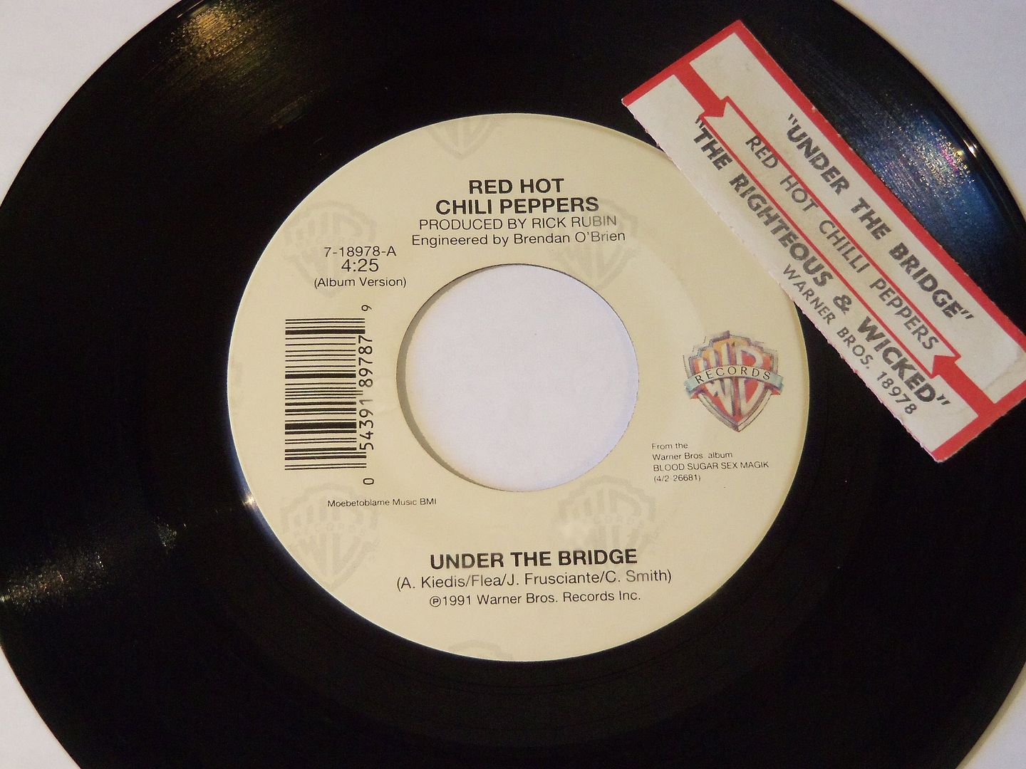 Under The Bridge / The Righteous & The Wicked - Red Hot Chili Peppers