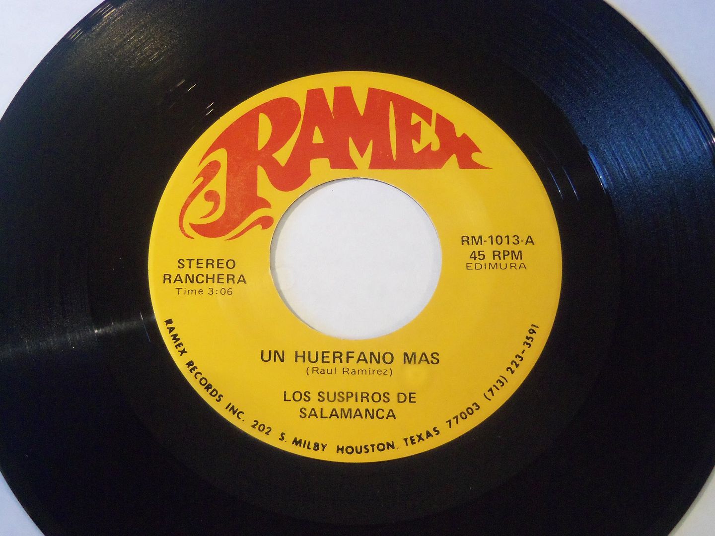 Los Suspiros De Salamanca - Un Huerfano Mas (ranchera / Carta De Amor (bolero) - Tex-mex) Album
