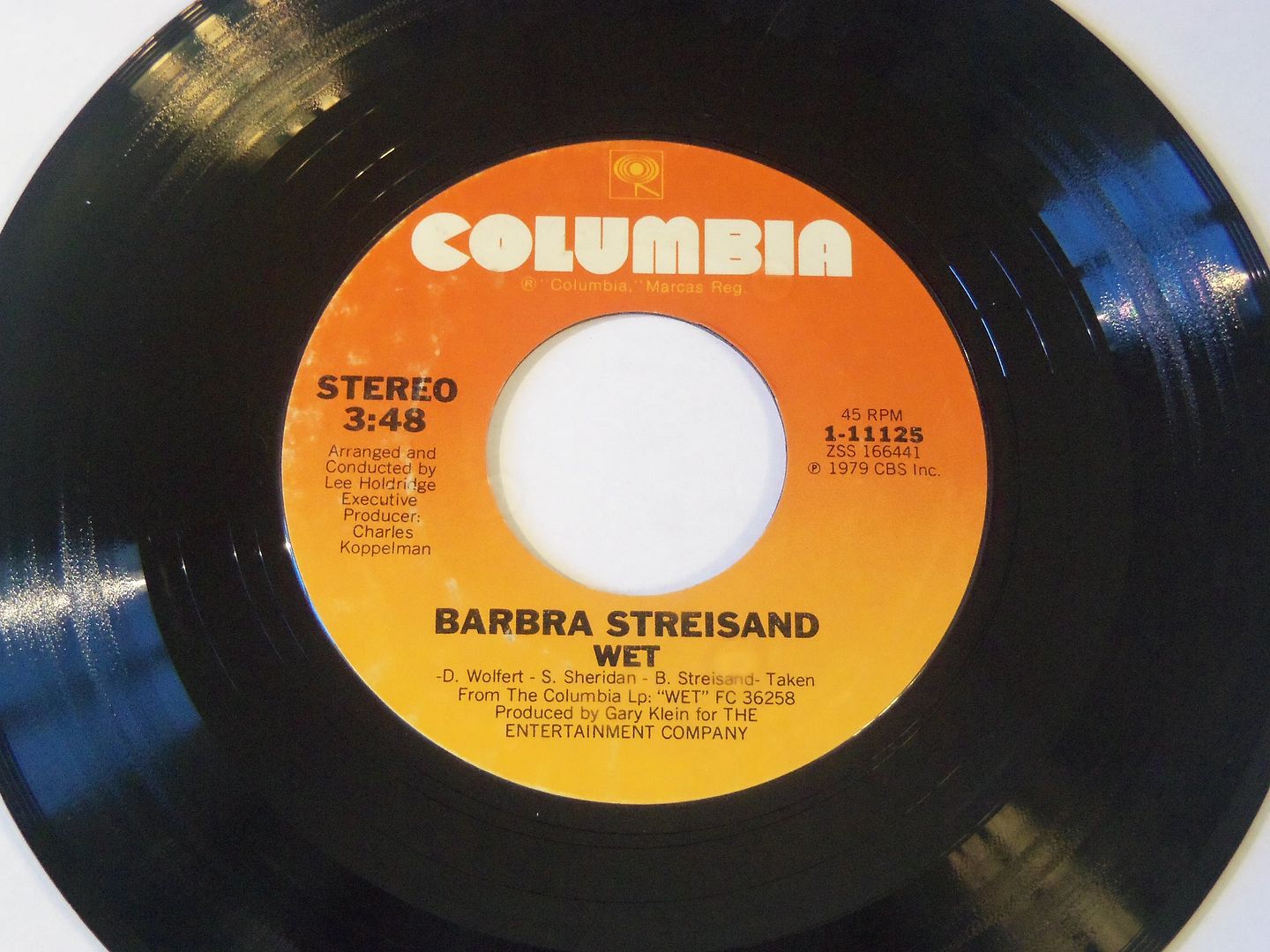 Barbra Streisand | Donna Summer - No More Tears (enough Is Enough / Wet) Record