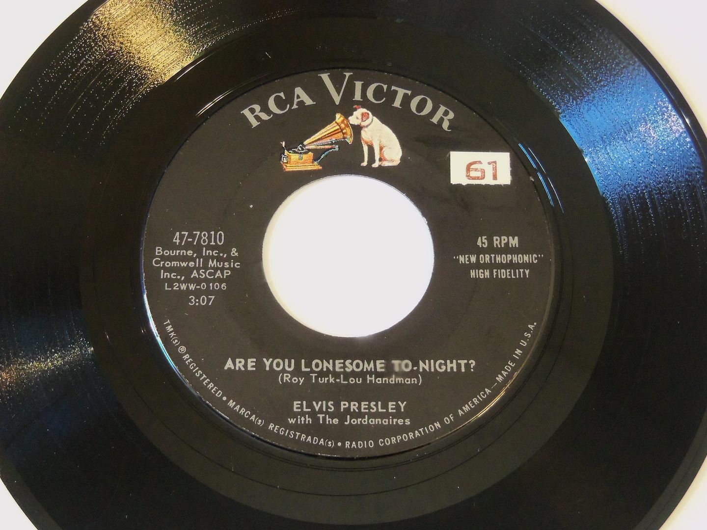 Elvis Presley - Are You Lonesome To-night? / I Gotta Know