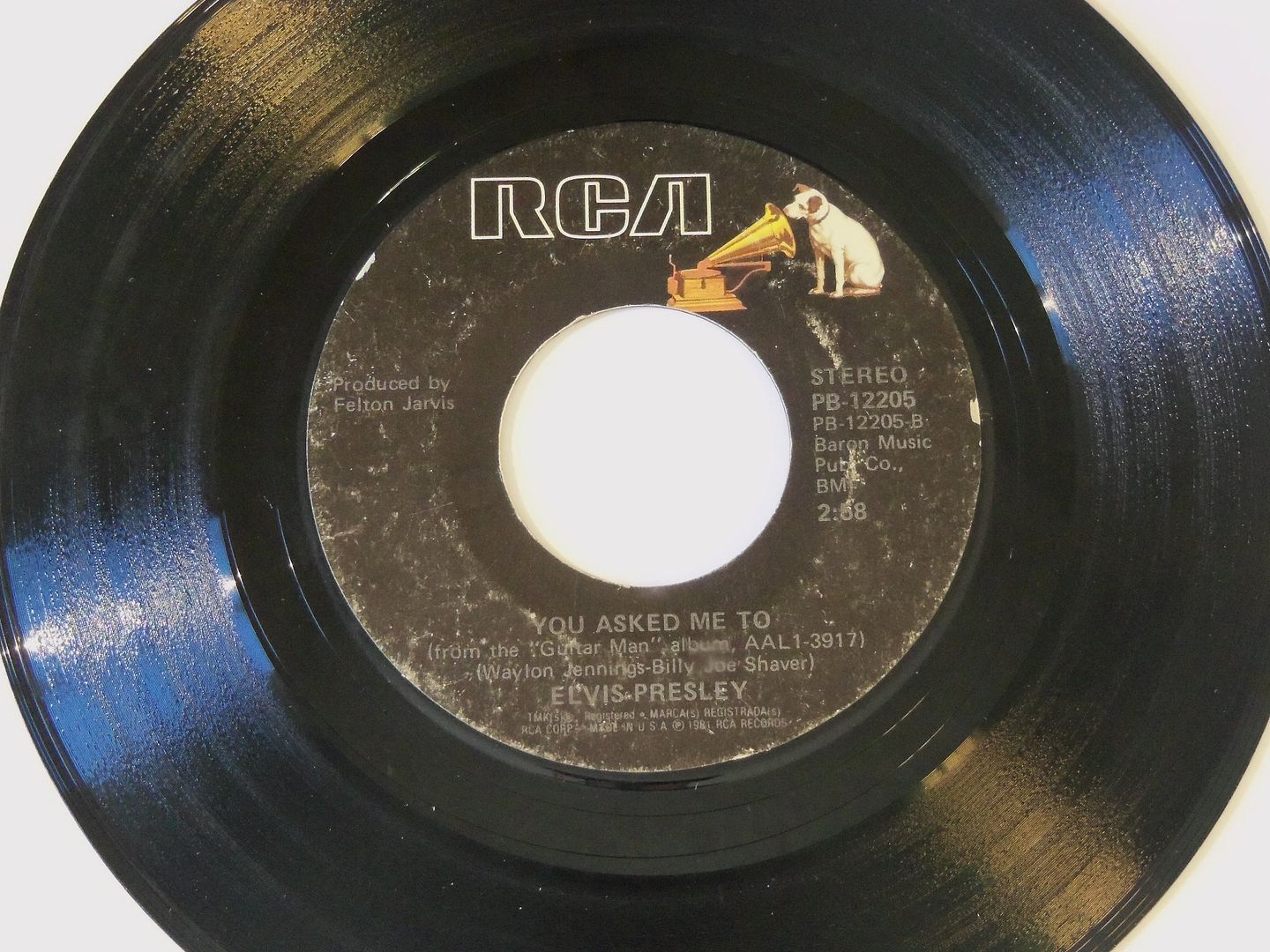 Elvis Presley - Lovin' Arms / You Asked Me To