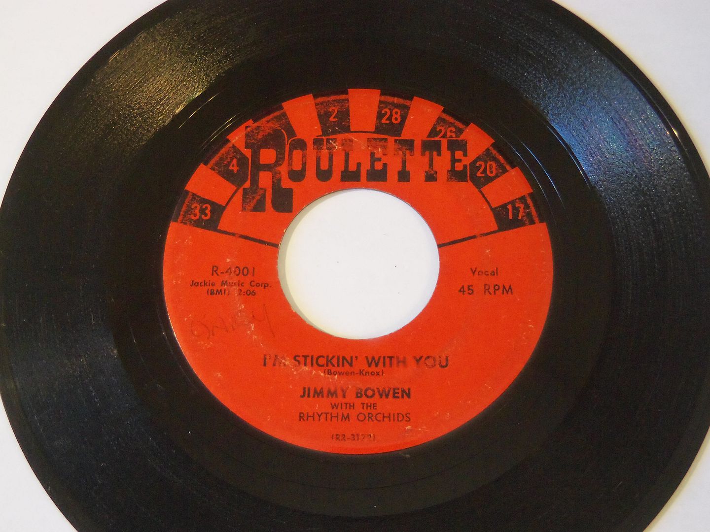 Jimmy Bowen - My Kind Of Woman / Blue Moon Jimmy Bowen - My Kind Of Woman / Blue Moon