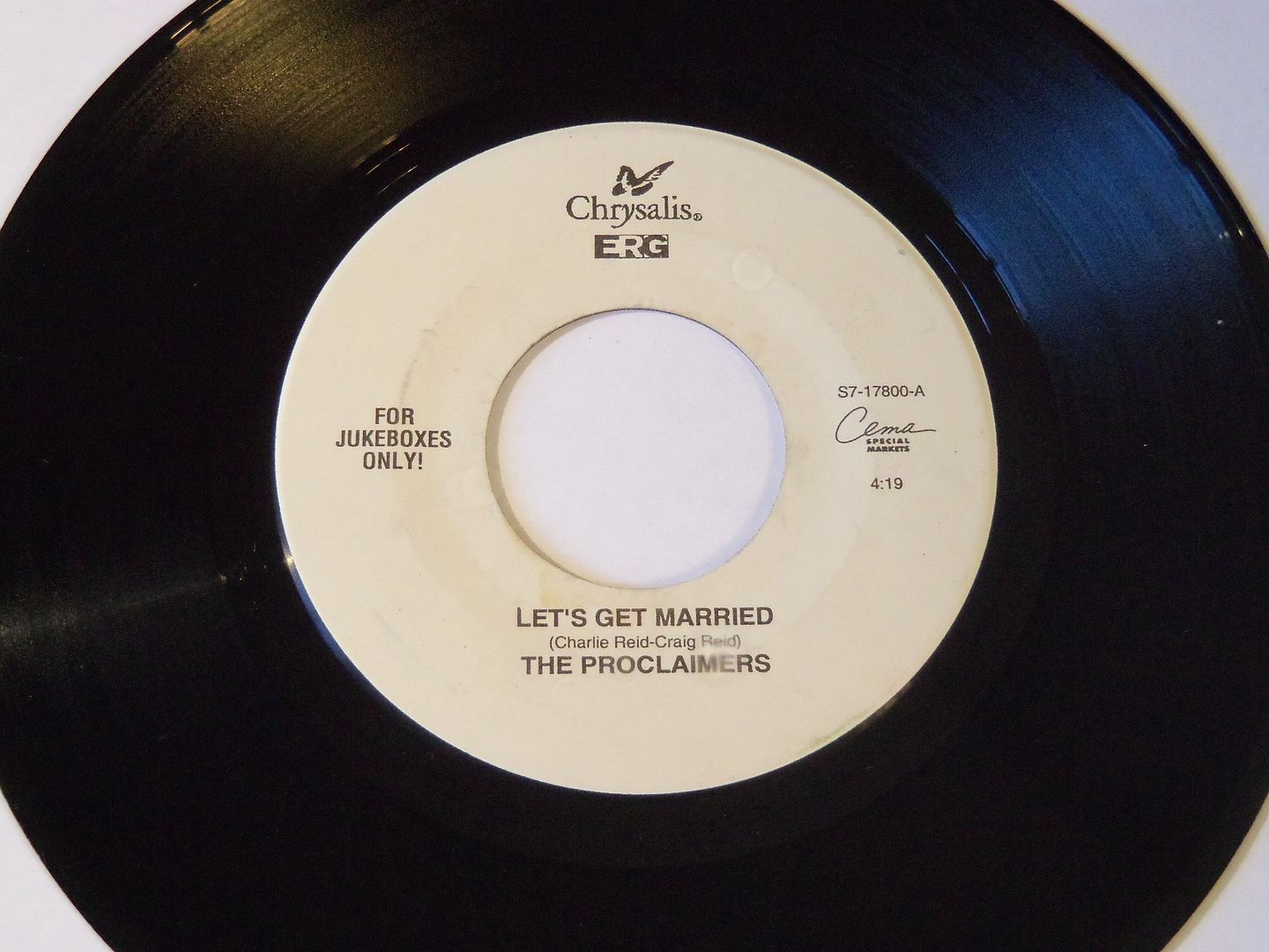 Proclaimers - Let's Get Married / Letter From America (band Version)