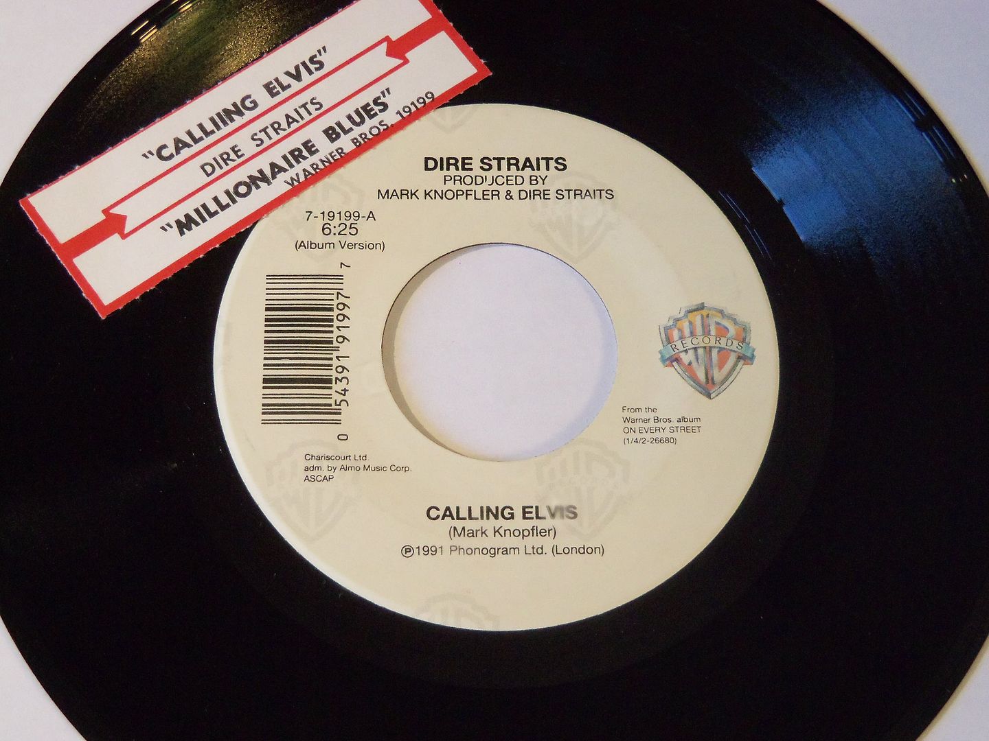 Calling Elvis / Millionaire Blues - Dire Straits