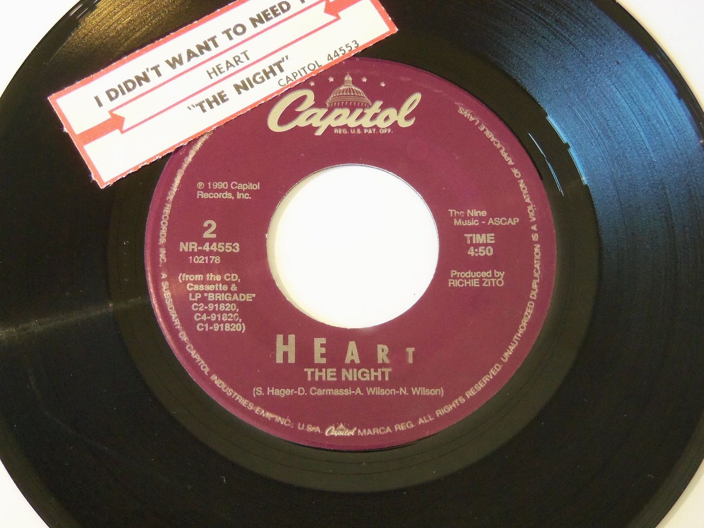 Heart - I Didn't Want To Need You / The Night