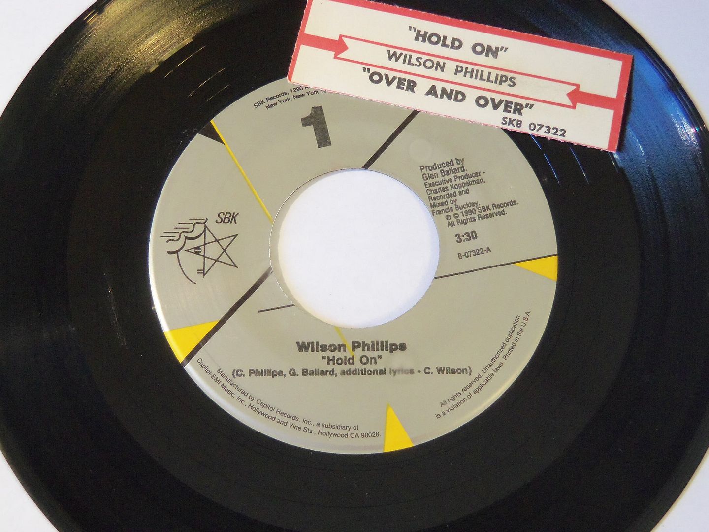 Wilson Phillips - Hold On / Over And Over