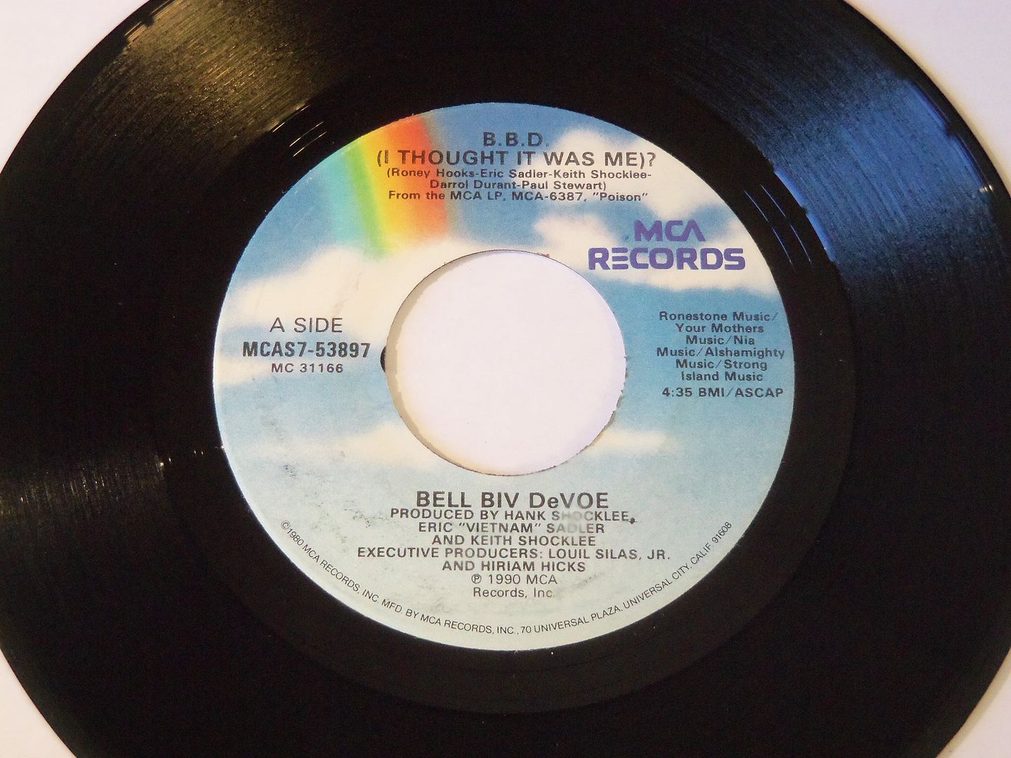 Bell Biv DeVoe - B.b.d. (i Thought It Was Me? / Same (instrumental))