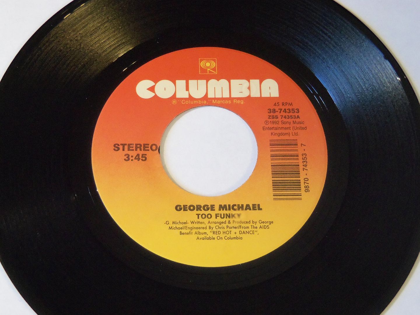 George Michael - Too Funky / Crazyman Dance