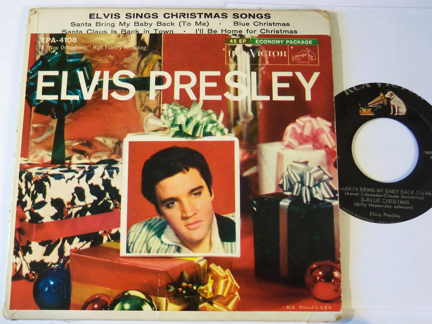 Elvis Presley - Elvis Sings Christmas Songs Ep