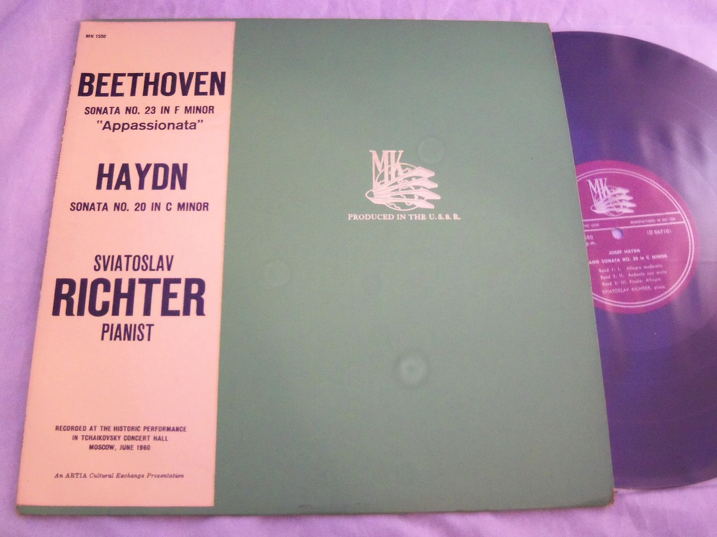 Sviatoslav Richter, Pianist - Beethoven, Sonata No. 23 In F Minor "appassionata" / Haydn: Sonata No. 20 In C Minor