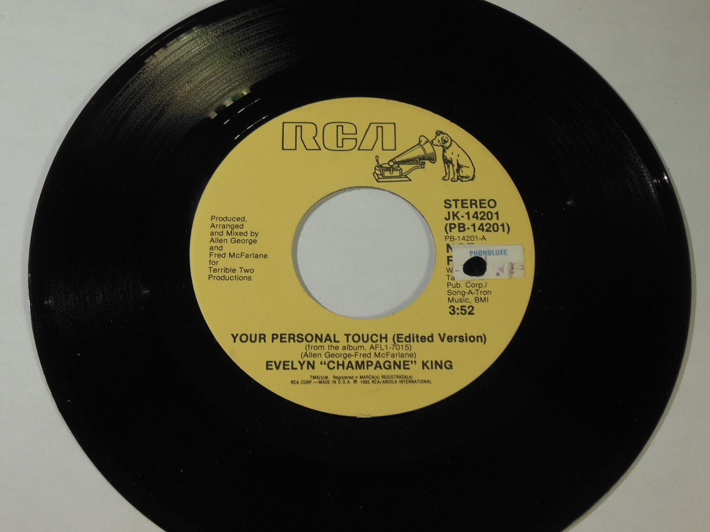 Evelyn King Your+Personal+Touch 7'':45RPM