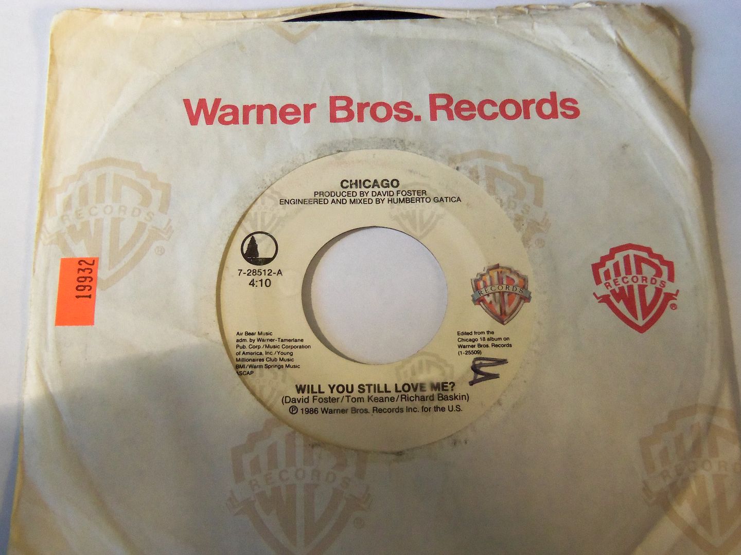 Chicago - Will You Still Love Me? / 25 Or 6 To 4