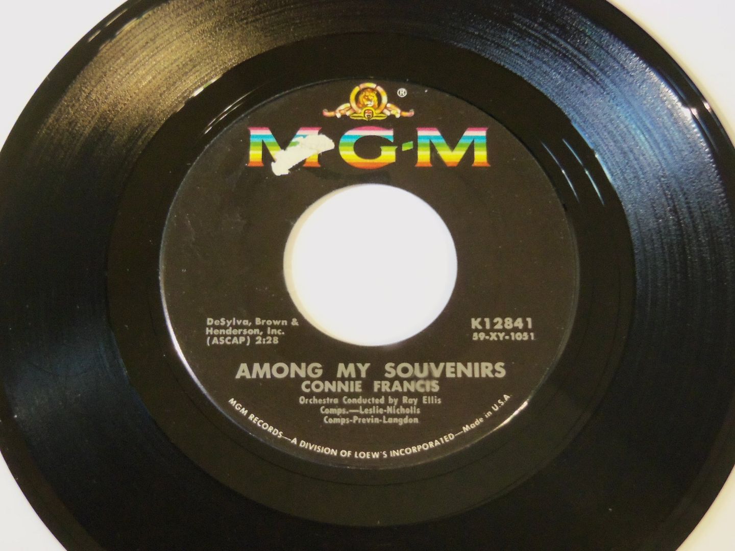 Among My Souvenirs / God Bless America - Connie Francis