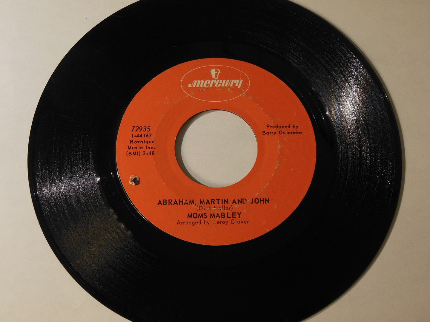 Moms Mabley - Abraham, Martin And John / Sunny