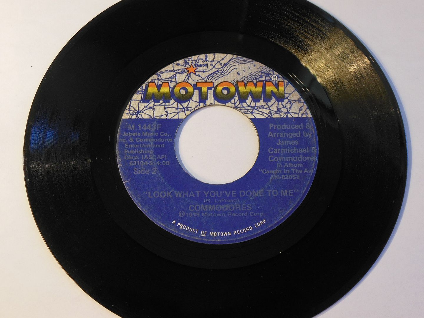 Commodores - Three Times A Lady Record