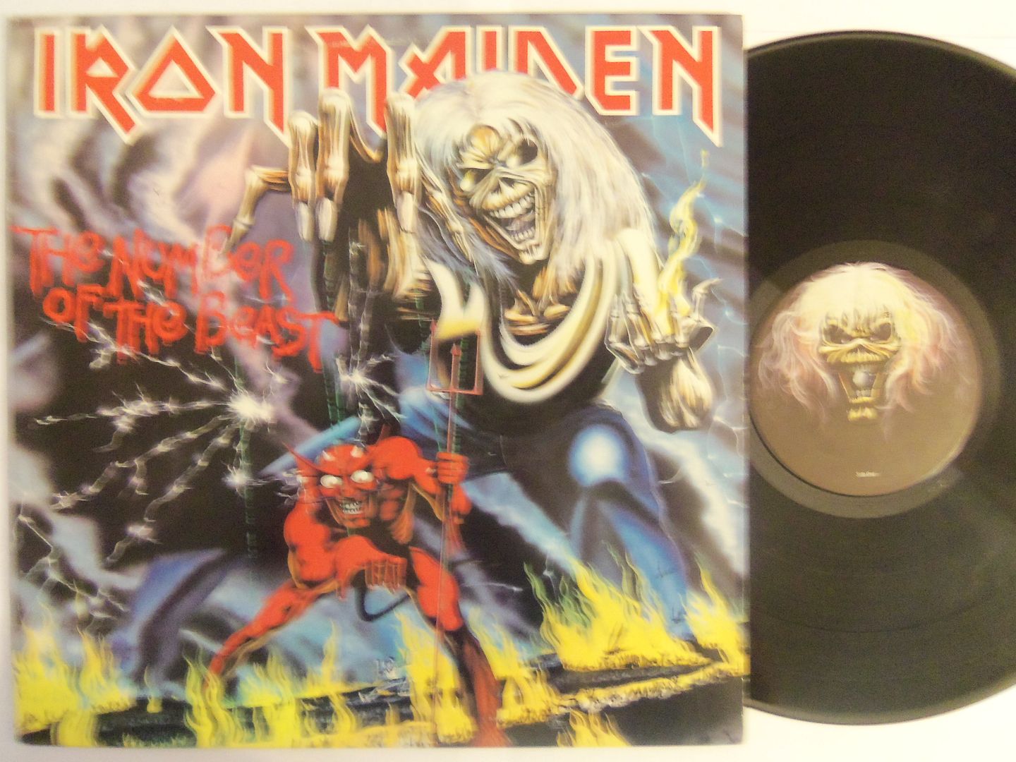 Iron Maiden - The Number Of The Beast Vinyl