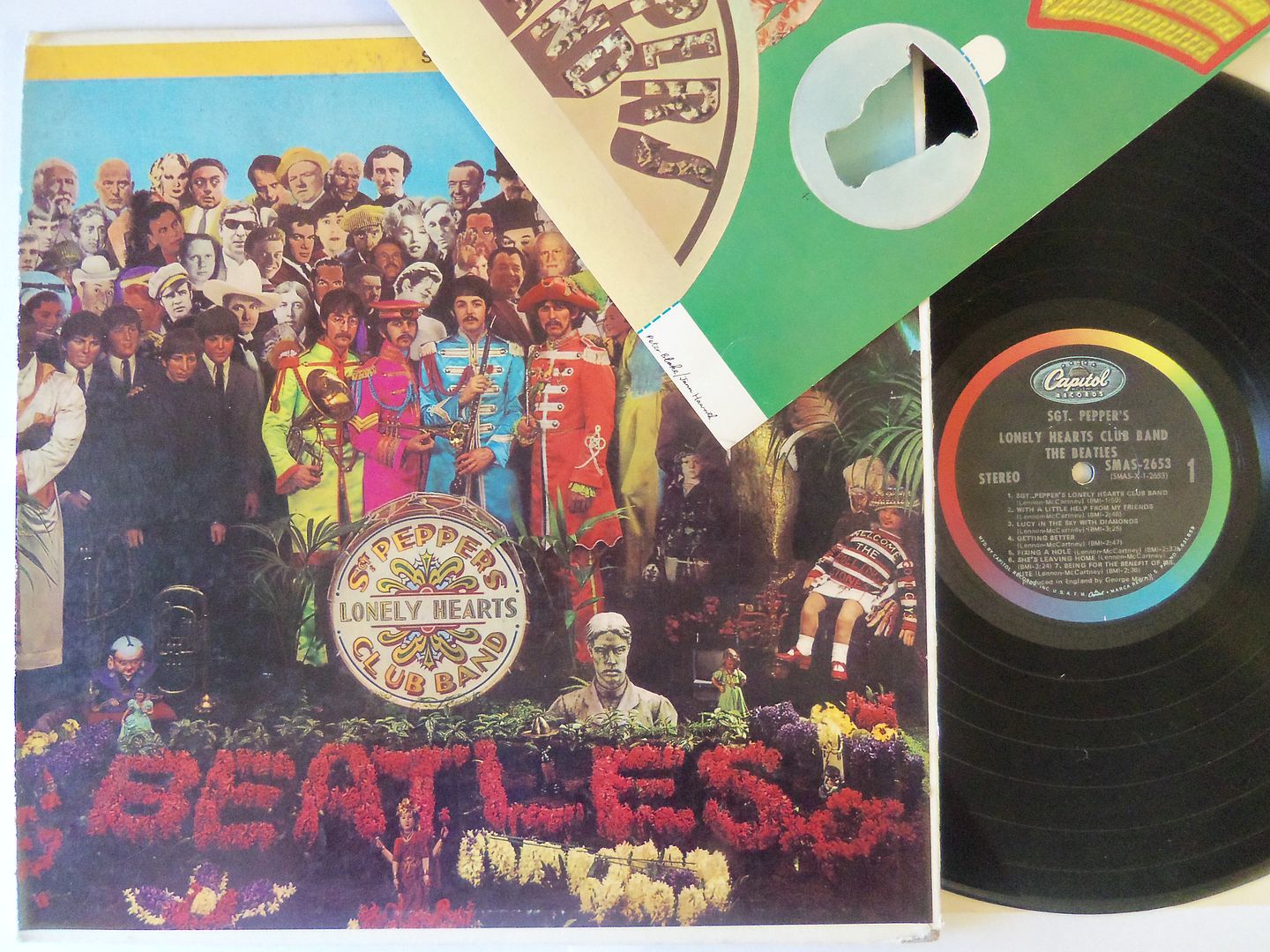 The Beatles Sgt. Pepper's Lonely Hearts Club Band LP