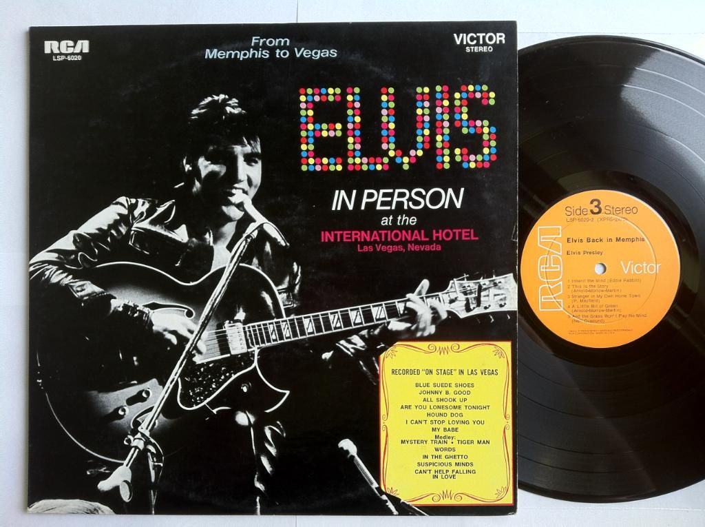 Elvis Presley - From Memphis To Vegas / From Vegas To Memphis