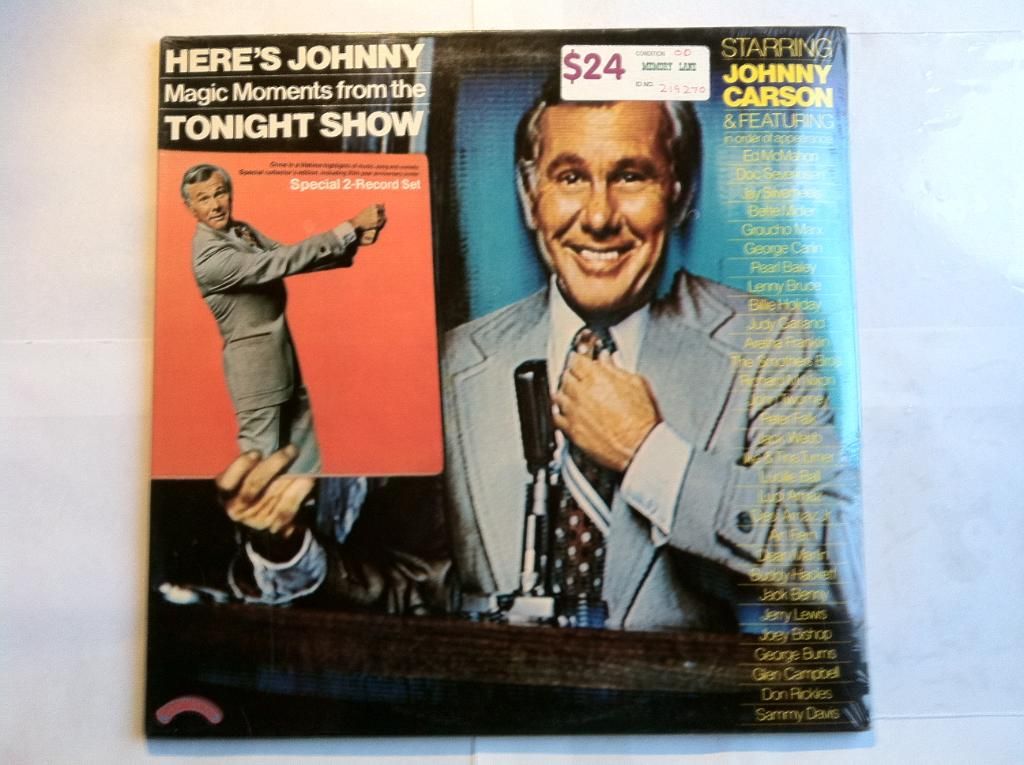 Johnny Carson, 41 Vinyl Records & CDs Found On CDandLP