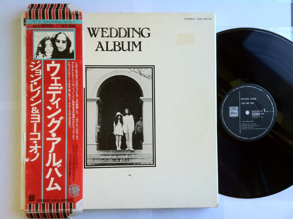 John Lennon Wedding Album Records, Vinyl And Cds - Hard To Find And Out 