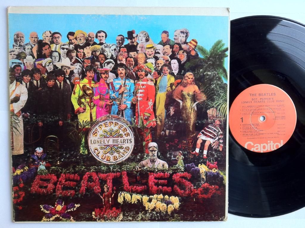 The Beatles Sgt. Pepper's Lonely Hearts Club Band LP