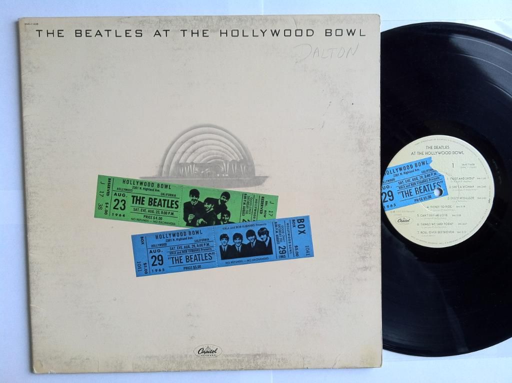 Beatles - The Beatles At The Hollywood Bowl Record