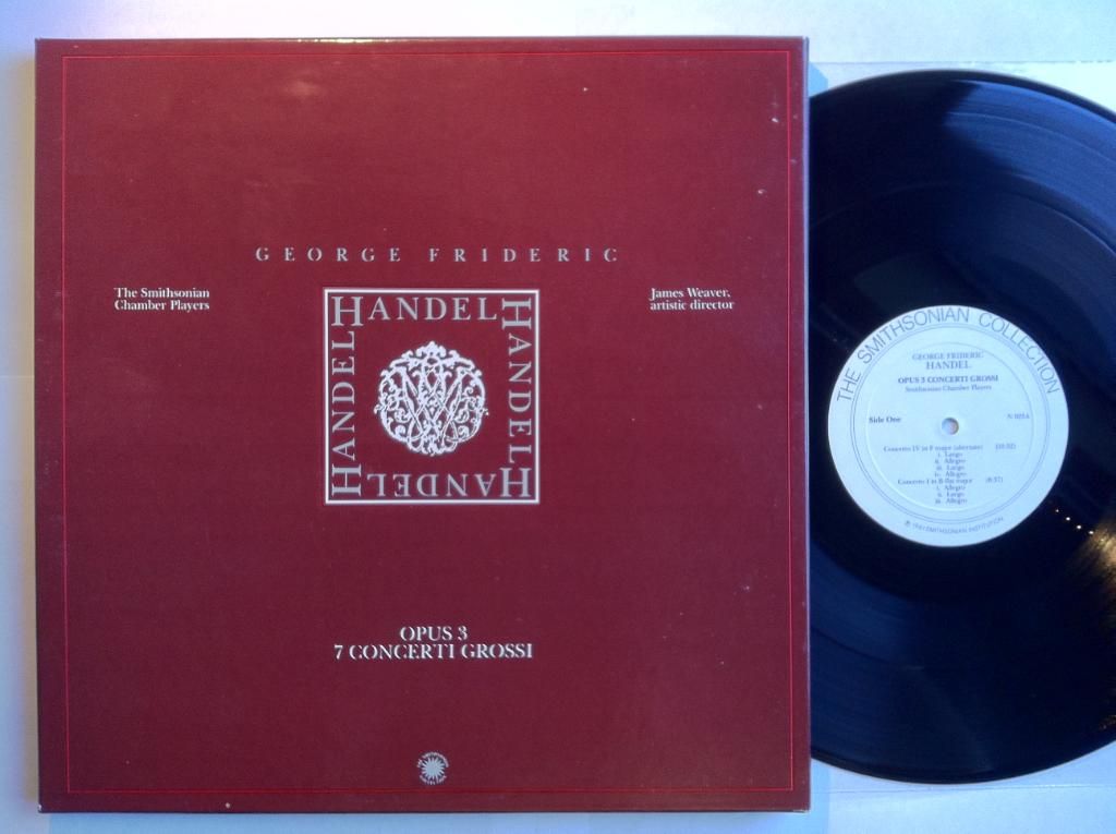 Smithsonian Chamber Players James Weaver - George Frideric Handel: Opus 3 7 Concerti Grossi (2xlp Box Set)