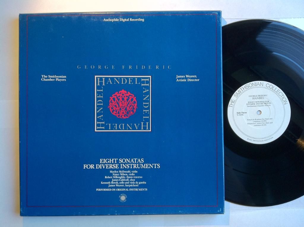Smithsonian Chamber Players James Weaver - George Frederic Handel: Eight Sonatas For Diverse Instruments (audiophile Digital 2xlp Box Set)