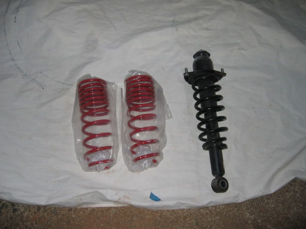 rear shock coil springs