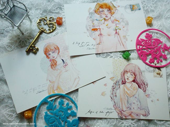 Valeri Chua postcards