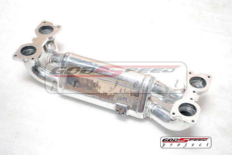 0203040506 WRX GDB GDA EJ20 CHROME INTAKE MANIFOLD