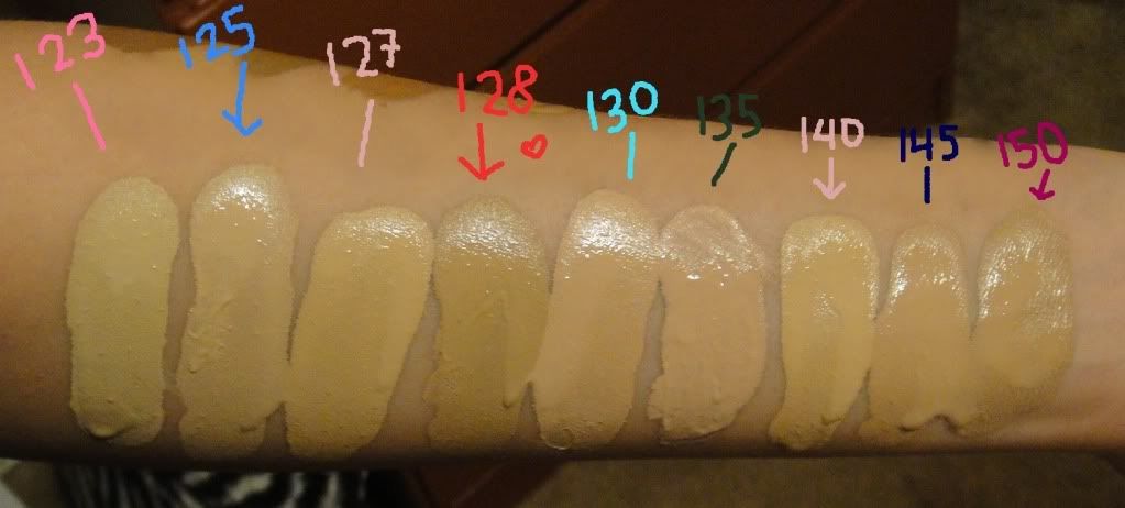 mufe hd swatches