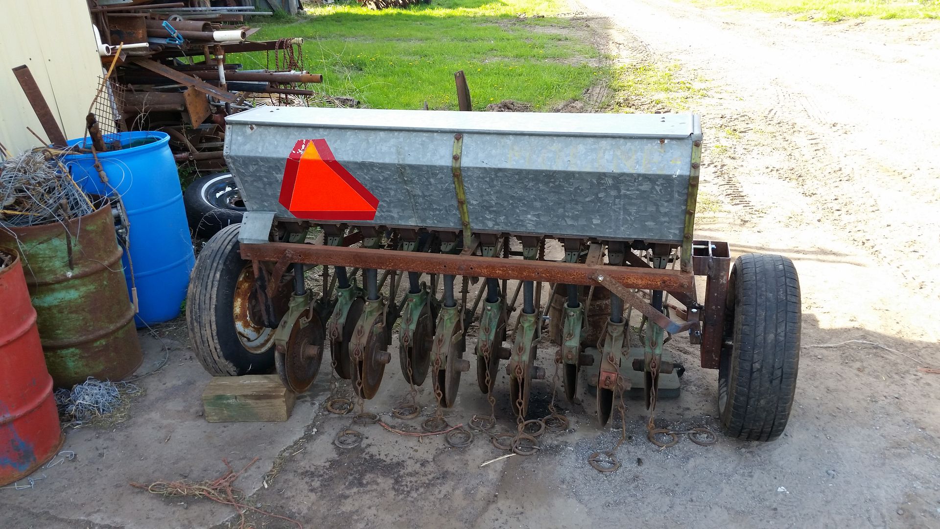 Narrow Grain Drill All Things Habitat Lets talk.....