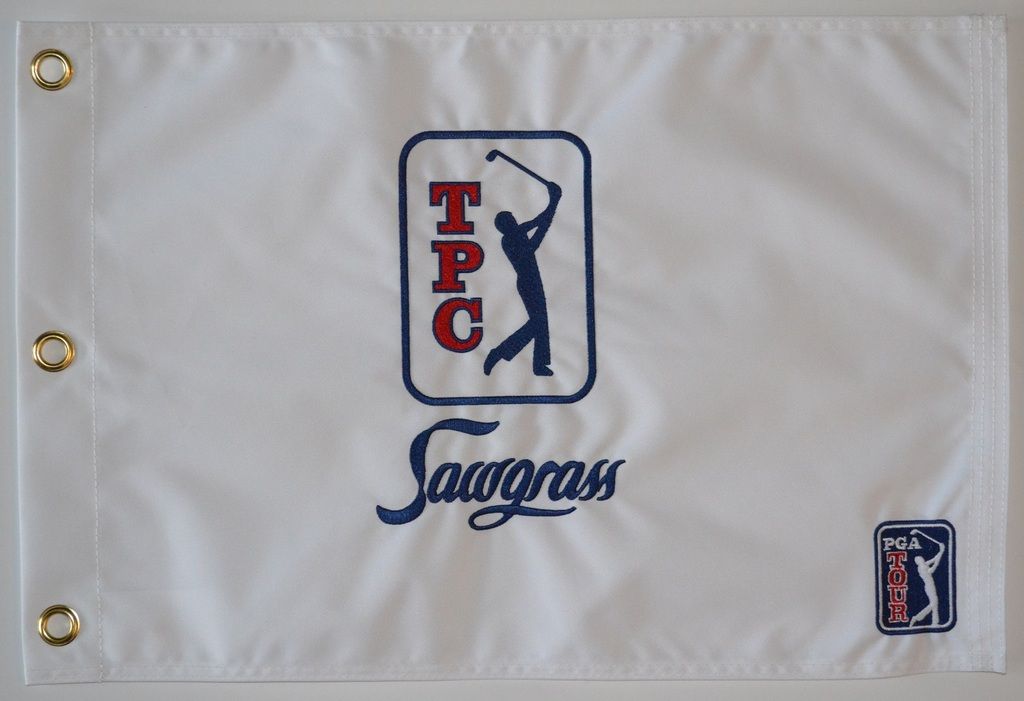 TPC SAWGRASS Embroidered GOLF FLAG eBay