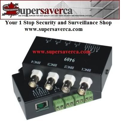 cctv video balun