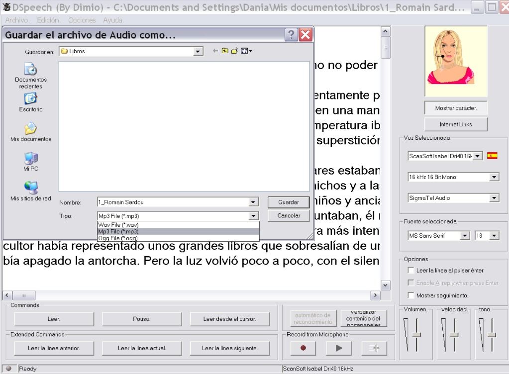 Como convertir texto a voz (audiolibro, audio guía) Como convertir texto a voz (audiolibro, audio guía)