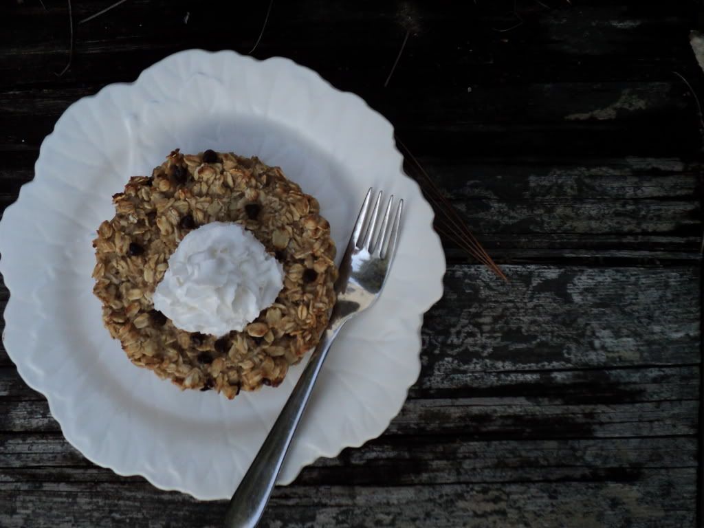 vegan cookie dough oatmeal cake