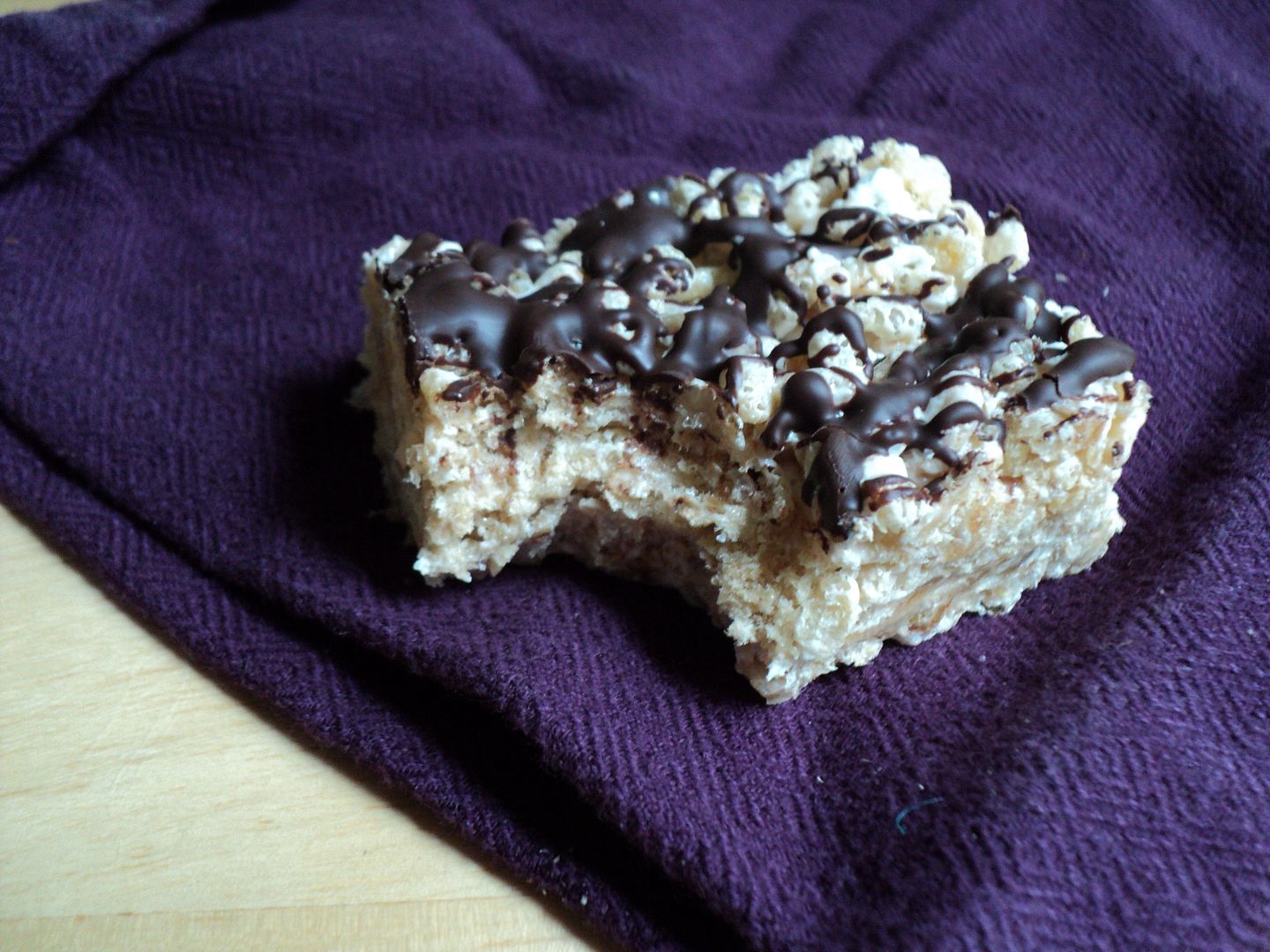 leaves and flours vegan rice crispy treats