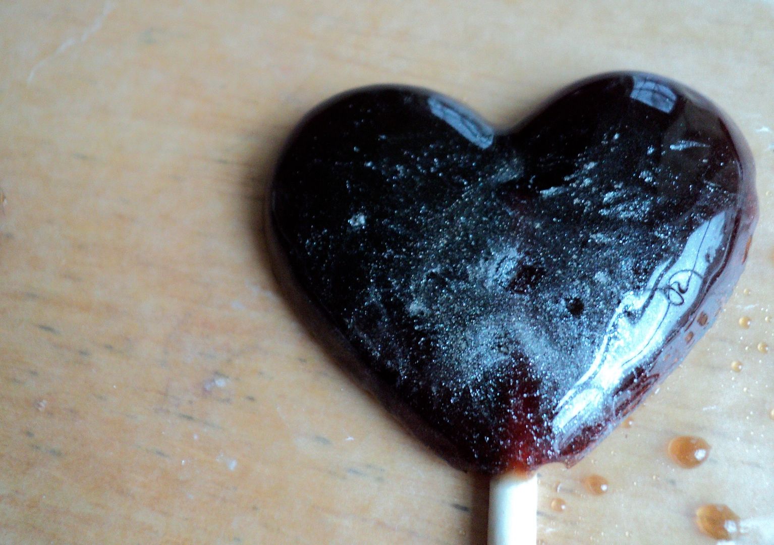 leaves and flours vegan red wine lollipops