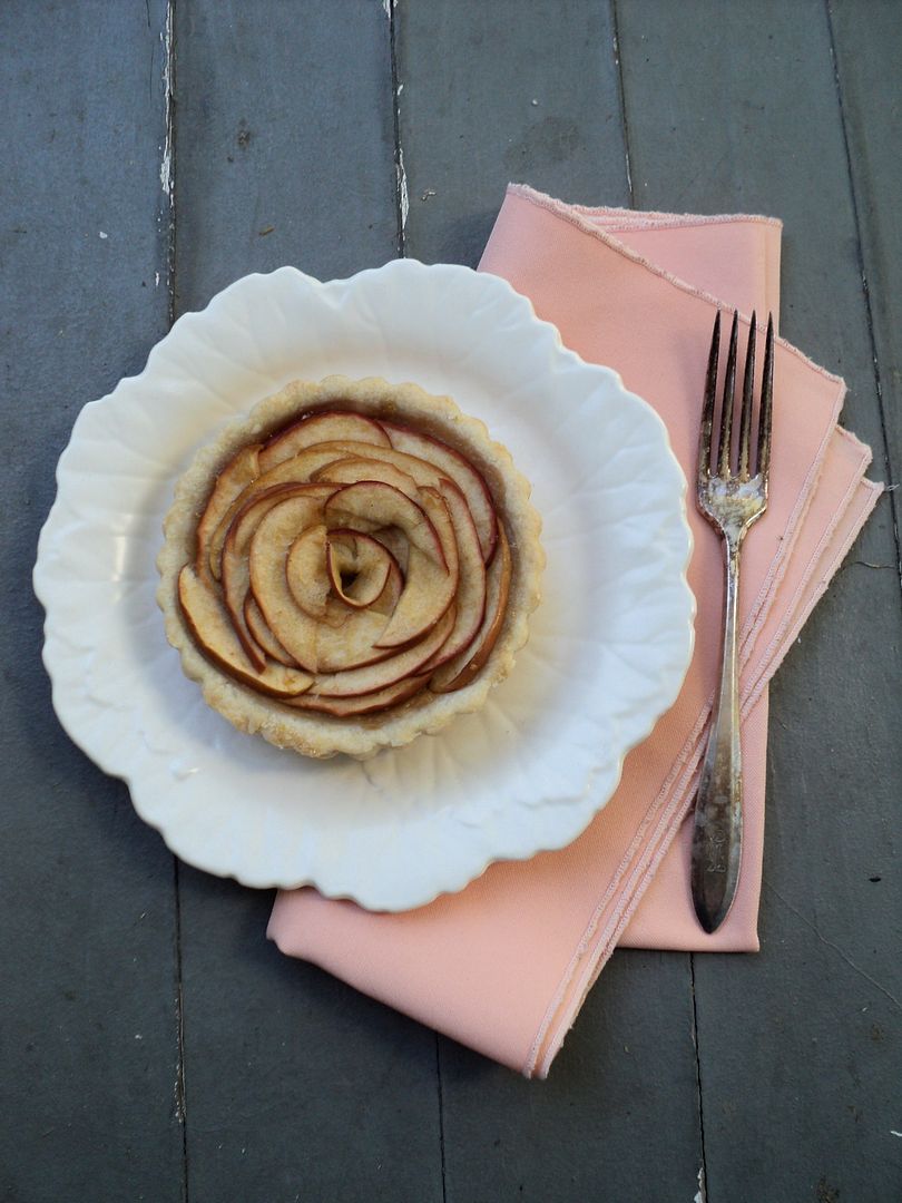 leaves and flours vegan apple tarts