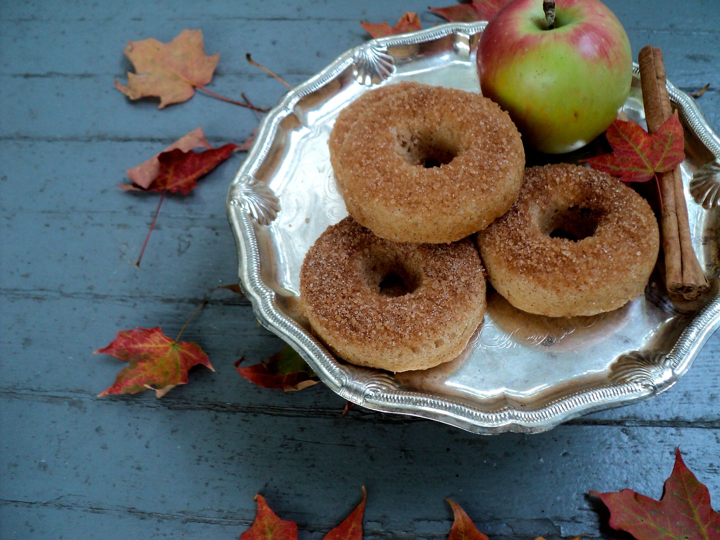 leaves and flours vegan apple cider donuts