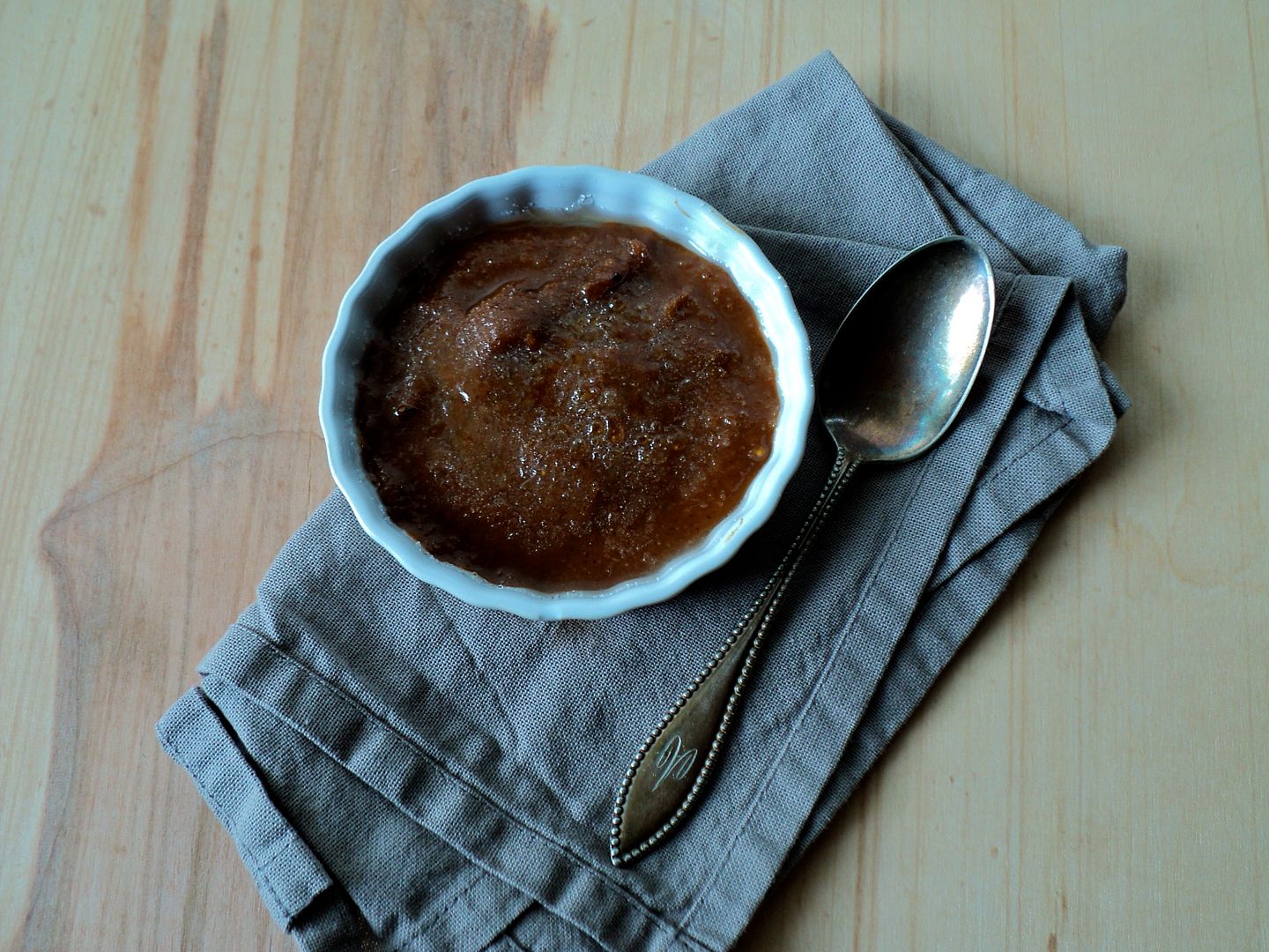 leave and flours vegan pumpkin crème brulee